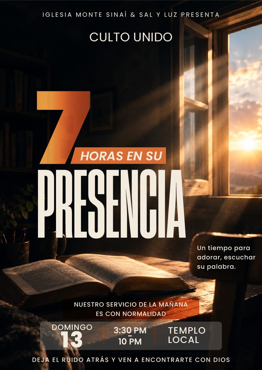 7 Horas en su Presencia